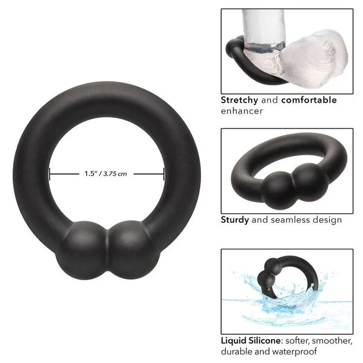 CALEXOTICS - ALPHA MUSCLE RING NEGRO - Nuvica