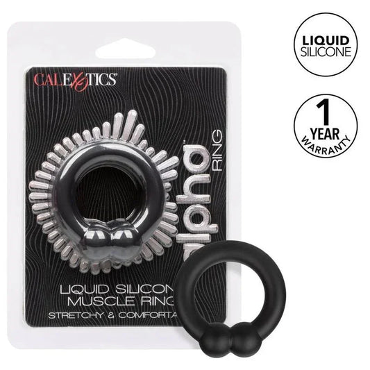 CALEXOTICS - ALPHA MUSCLE RING NEGRO - Nuvica