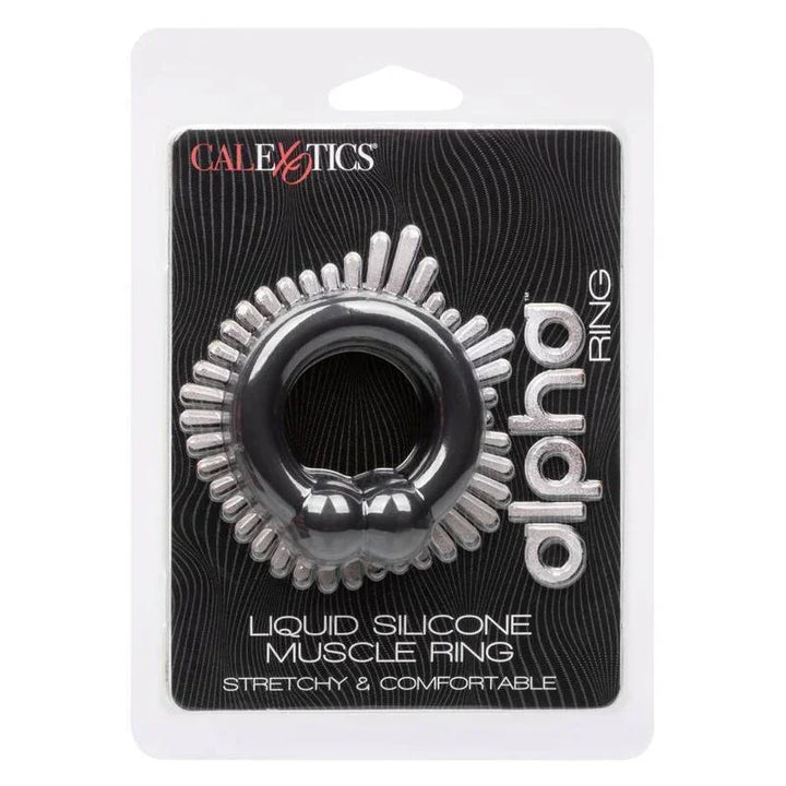 CALEXOTICS - ALPHA MUSCLE RING NEGRO - Nuvica
