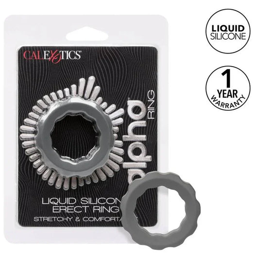 CALEXOTICS - ALPHA ERECT RING GRIS - Nuvica