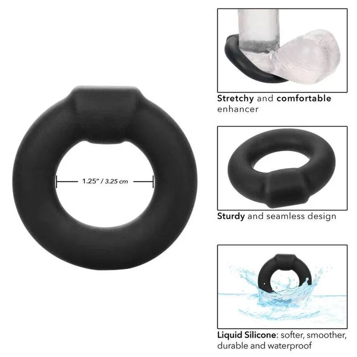 CALEXOTICS - ALPHA OPTIMUM RING NEGRO - Nuvica