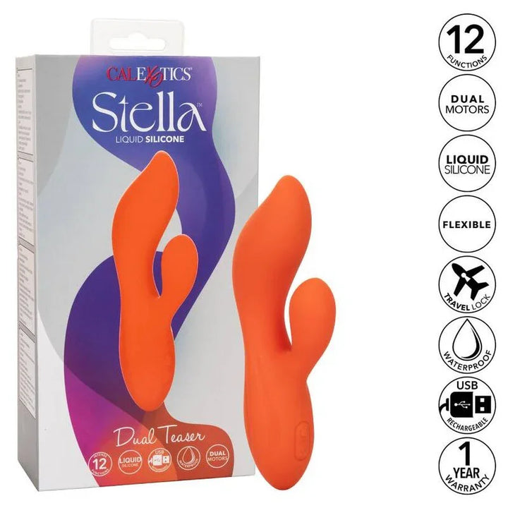 CALEXOTICS - STELLA DUAL TEASER NARANJA - Nuvica