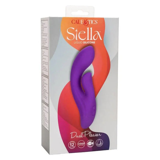 CALEXOTICS - STELLA DUAL PLEASER VIOLETA - Nuvica