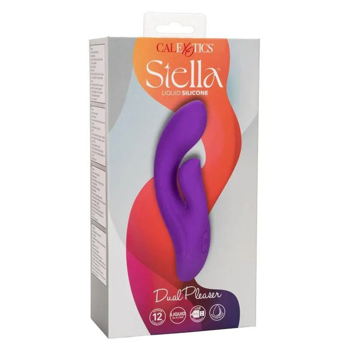 CALEXOTICS - STELLA DUAL PLEASER VIOLETA - Nuvica