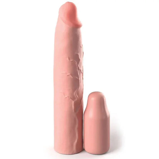 FANTASY X- TENSIONS - PIPEDREAMS SLEEVE 22,86 CM + 7,62 CM PLUG SKIN - Nuvica
