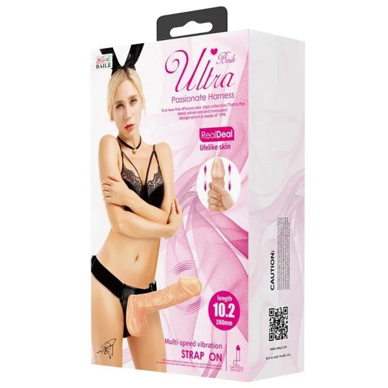 BAILE - ULTRA PASSIONATE HARNESS 26 CM NATURAL - Nuvica