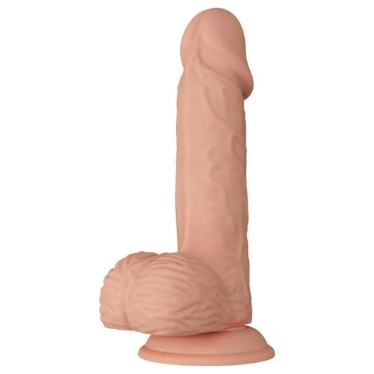 BAILE - BEAUTIFUL ENCOUNTER CATOBLEPAS DILDO REALÍSTICO FLEXIBLE 20.6 CM NATURAL - Nuvica