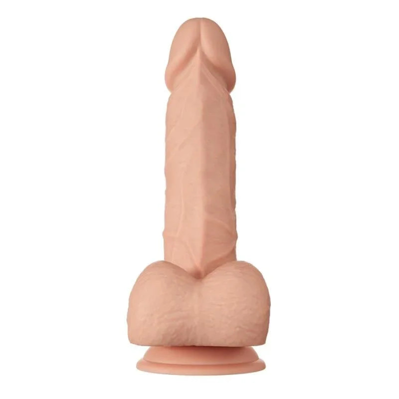 BAILE - BEAUTIFUL ENCOUNTER BAHAMUT DILDO REALÍSTICO FLEXIBLE 21.8 CM NATURAL - Nuvica