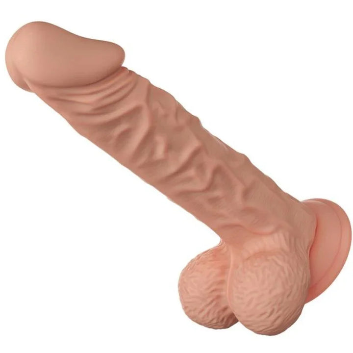 BAILE - BEAUTIFUL ENCOUNTER BURAQ DILDO REALÍSTICO FLEXIBLE 24 CM NATURAL - Nuvica