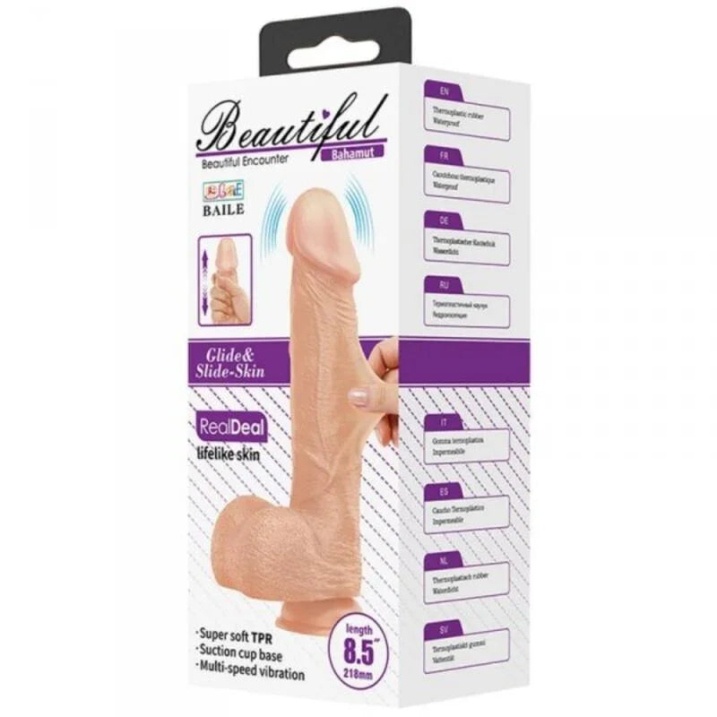 BAILE - BEAUTIFUL ENCOUNTER BAHAMUT VIBRACIÓN 21.8 CM NATURAL - Nuvica
