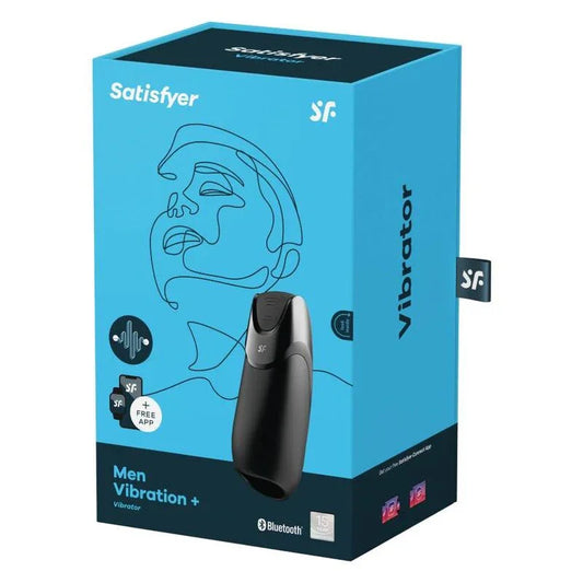 SATISFYER - MEN VIBRATION+ NEGRO - Nuvica