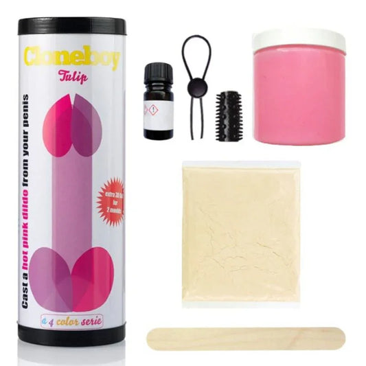CLONEBOY - DILDO TULIP ROSA INTENSO - Nuvica