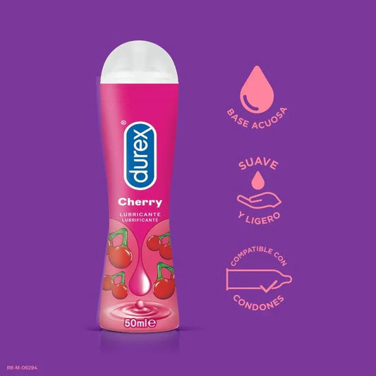 DUREX - LUBRICANTE PLAY CEREZA 50ML - Nuvica