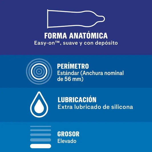 DUREX - EXTRA SEGURO 12 UNIDADES - Nuvica