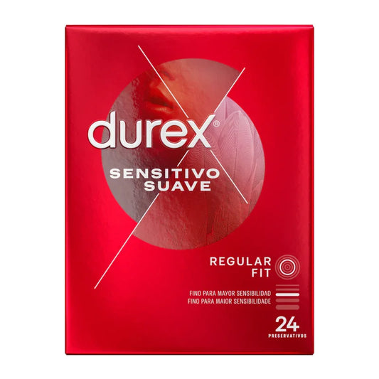 DUREX - SENSITIVO SUAVE 24 UNIDADES - Nuvica