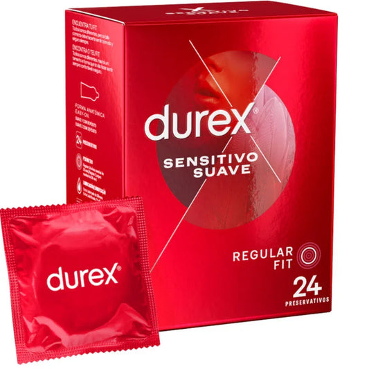 DUREX - SENSITIVO SUAVE 24 UNIDADES - Nuvica