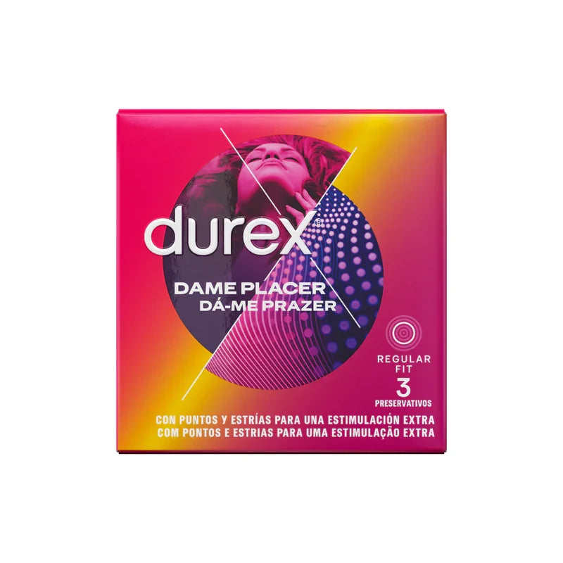 DUREX - DAME PLACER 3 UNIDADES - Nuvica
