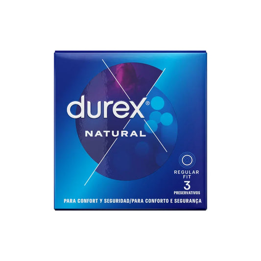 DUREX - NATURAL CLASSIC 3 UNIDADES - Nuvica