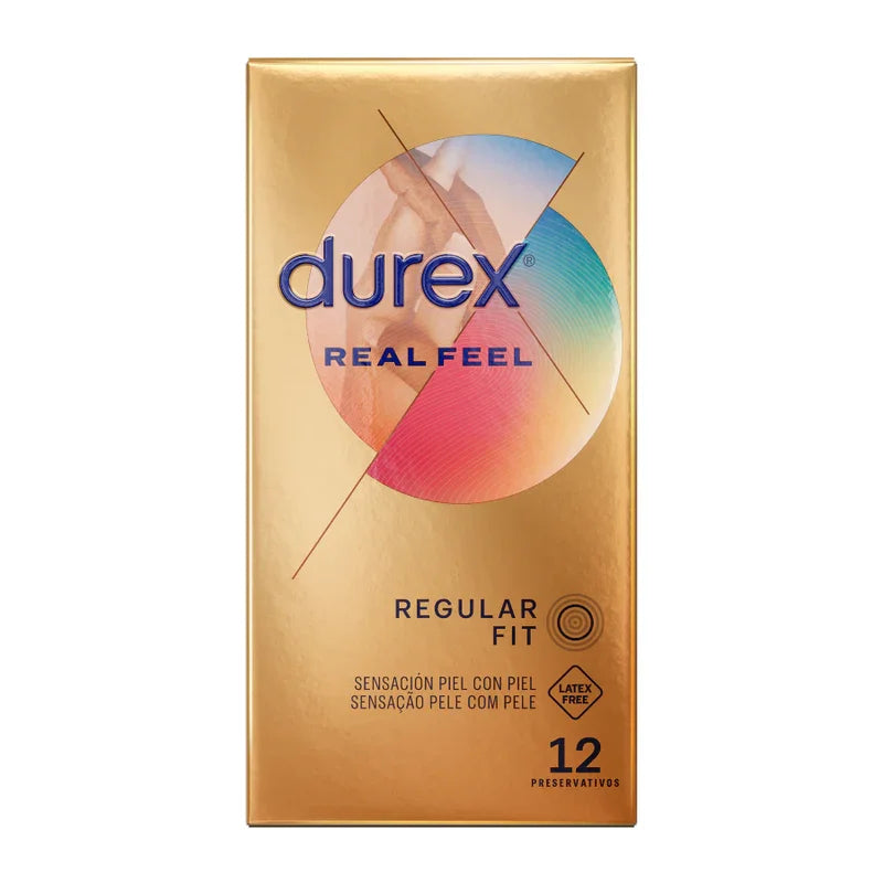 DUREX - REAL FEEL 12 UNIDADES - Nuvica