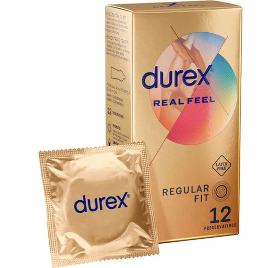 DUREX - REAL FEEL 12 UNIDADES - Nuvica