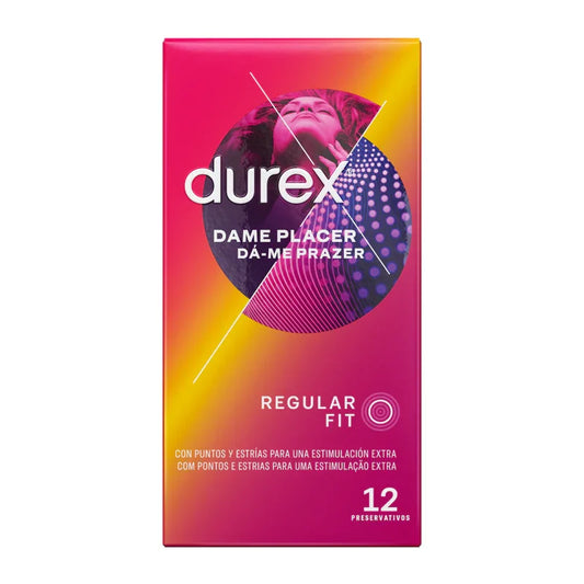 DUREX - DAME PLACER 12 UNIDADES - Nuvica