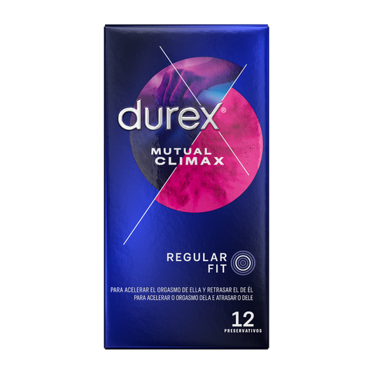 DUREX - CLIMAX MUTUO 12 UNIDADES - Nuvica