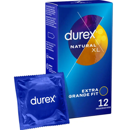 DUREX - NATURAL XL 12 UNIDADES - Nuvica