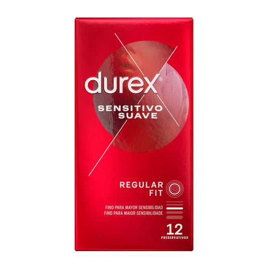 DUREX - SENSITIVO SUAVE 12 UNIDADES - Nuvica