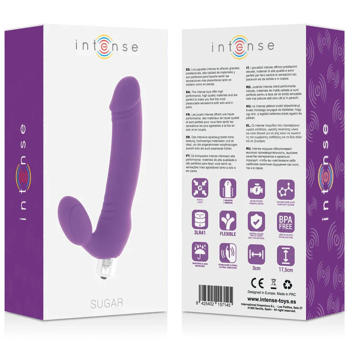 INTENSE - SUGAR SEVEN SPEEDS SILICONE LILA - Nuvica