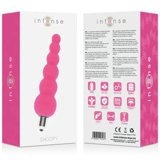 INTENSE - SNOOPY 7 SPEEDS SILICONE ROSA INTENSO - Nuvica