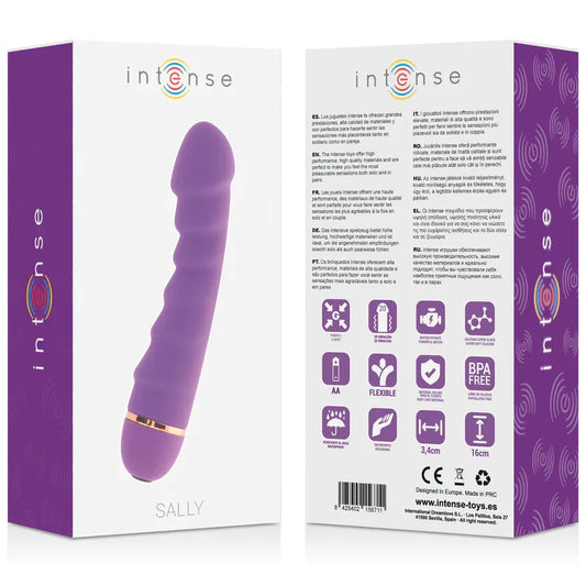 INTENSE - SALLY 20 SPEEDS SILICONE LILA - Nuvica