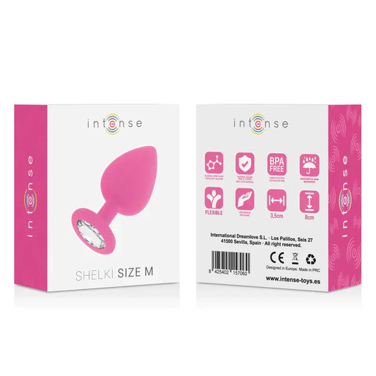 INTENSE - SHELKI M PLUG ANAL FUCHSIA - Nuvica