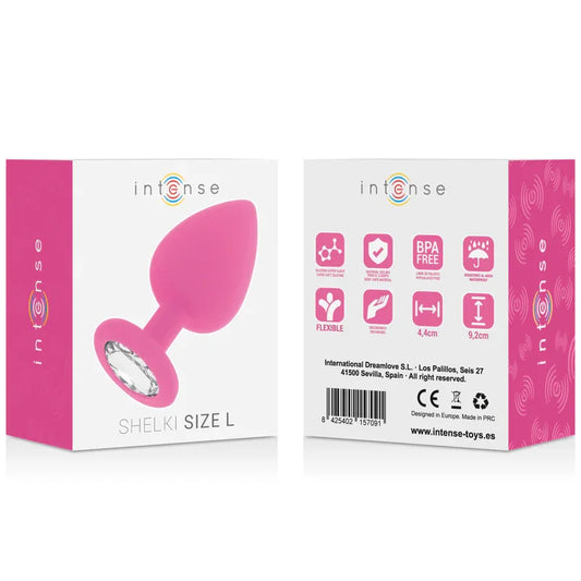 INTENSE - SHELKI L PLUG ANAL FUCHSIA - Nuvica