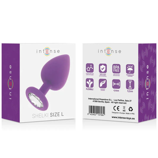 INTENSE - SHELKI L PLUG ANAL LILA - Nuvica