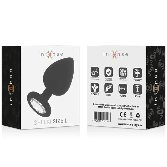 INTENSE - SHELKI L PLUG ANAL NEGRO - Nuvica