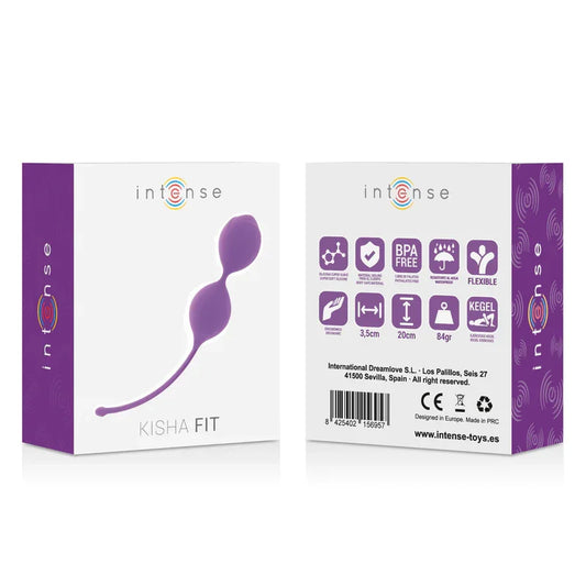INTENSE - KISHA FIT SILICONE KEGEL LILA - Nuvica