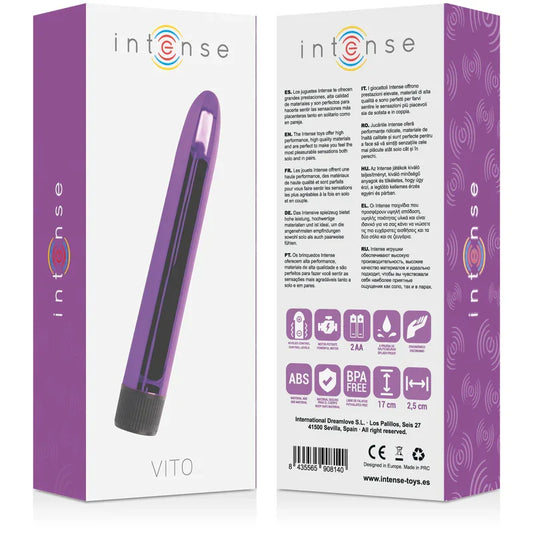 INTENSE - VITO VIBRADOR LILA - Nuvica