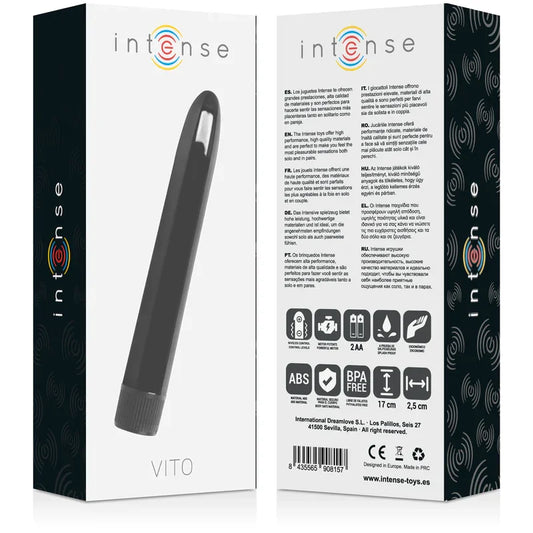 INTENSE - VITO VIBRADOR NEGRO - Nuvica