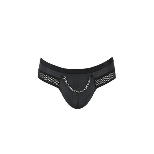 PASSION - 030 SLIP ABIERTO TOM NEGRO L/XL - Nuvica