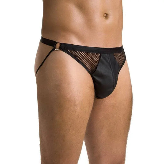 PASSION - 034 SLIP OPEN LUKE NEGRO L/XL - Nuvica