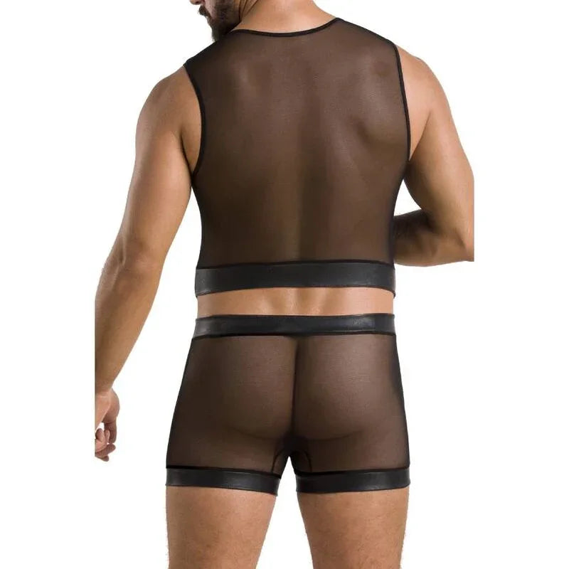 PASSION - 053 SET WILLIAM NEGRO S/M - Nuvica