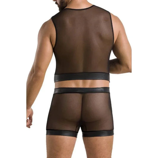 PASSION - 053 SET WILLIAM NEGRO S/M - Nuvica