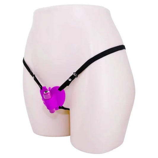 PRETTY LOVE - MASAJEADOR DE CLÍTORIS HEARTBEAT 10 MODOS DE VIBRACIÓN MORADO - Nuvica