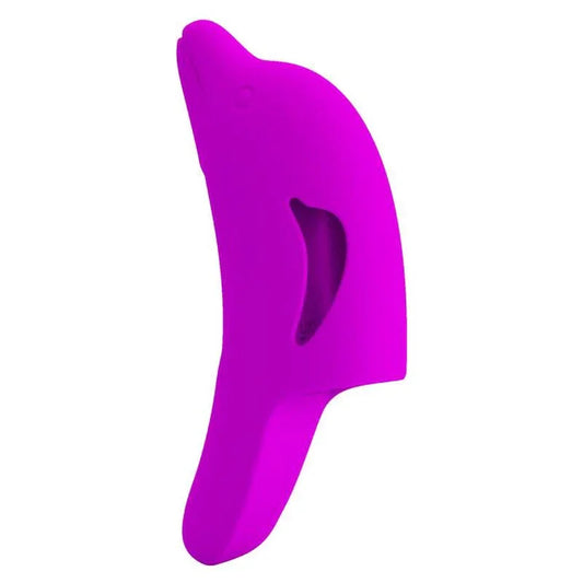 PRETTY LOVE - DELPHINI PODEROSO ESTIMULADOR DE DEDO MORADO - Nuvica