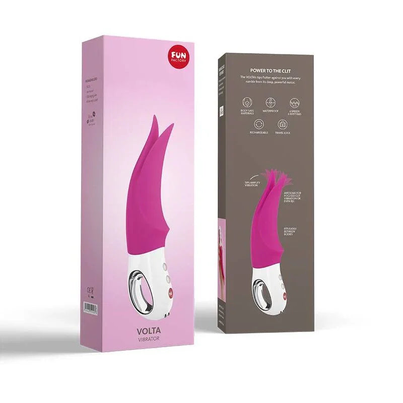FUN FACTORY - VOLTA G5 CLITORAL VIBRADOR NEGROBERRY - Nuvica