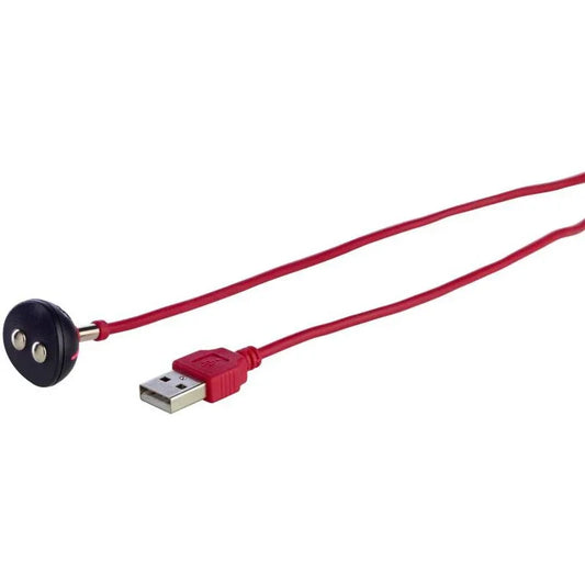 FUN FACTORY - CARGADOR MAGNETICO USB ROJO - Nuvica