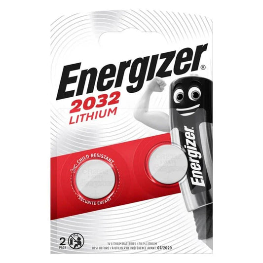 ENERGIZER - PILA BOTON LITIO CR2032 3V BLISTER*2 - Nuvica
