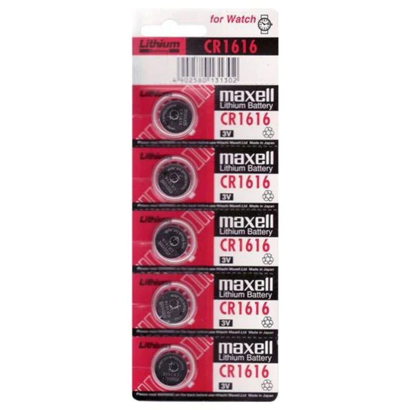 MAXELL - PILA BOTON LITIO CR1616 3V BLISTER*5 - Nuvica