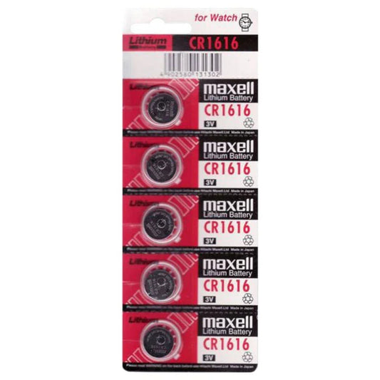 MAXELL - PILA BOTON LITIO CR1616 3V BLISTER*5 - Nuvica