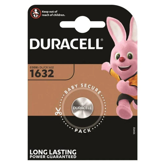 DURACELL - PILA BOTON LITIO CR1632 3V BLISTER*1 - Nuvica